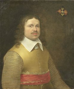 Porträt von Herman van der Hem van Nederstein (gestorben 1671) von Monogrammist IVA