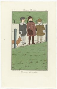 Journal des Dames et des Modes, Pariser Kostüme, 1914, Nr. 147: Morgenkostüme