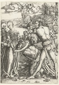 Enthauptung von Johannes dem Täufer von Monogrammist MZ