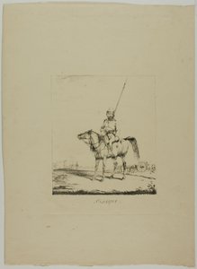 Ein Kosake von Monogrammist N.D.