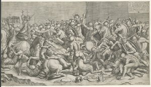 Schlacht an der Milvischen Brücke (rechter Teil)