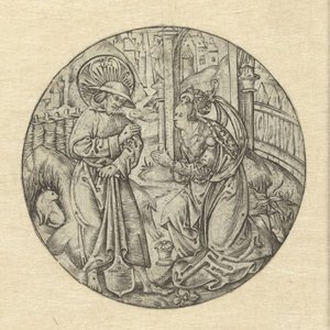 Christus erscheint Maria Magdalena von Monogrammist S
