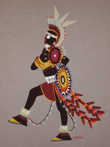 Krieger in Schwarz