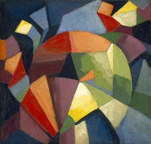 Synchromie, um 1914 von Morgan Russell