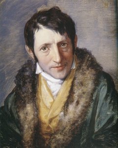 Porträt von Carl Ludwig Börne, 1833 von Moritz Daniel Oppenheim