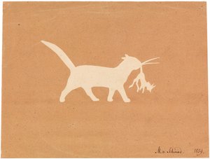 Katze kleiner Teufel, 1859 von Moritz Ludwig von Schwind
