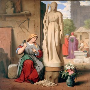 Sabina von Steinbach, 1844 von Moritz Ludwig von Schwind