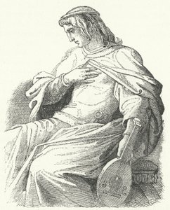Wolfram von Eschenbach, deutscher Ritter und Dichter von Moritz Ludwig von Schwind