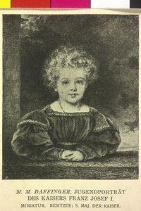 Kaiser von Österreich Franz Joseph I. von Moritz Michael Daffinger