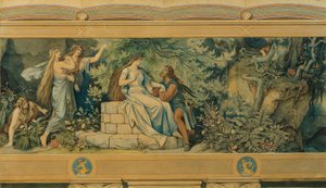 Die schöne Melusine: II. Am Waldbrunnen