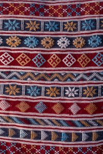 Teppich (Detail) von Moroccan School
