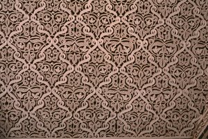 Kasbah von Thamiel Glaoui, Stuck, Detail (Keramik)