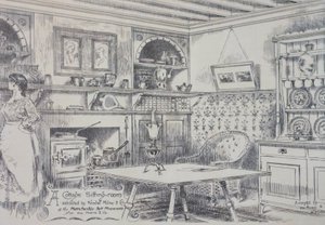 Entwurf für ein kleines Arbeiterhaus