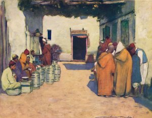 Ein Hof, 1903 von Mortimer L Menpes
