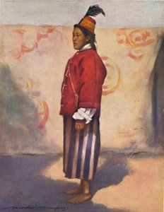 Ein Soldat des Maharadschas von Sikkim