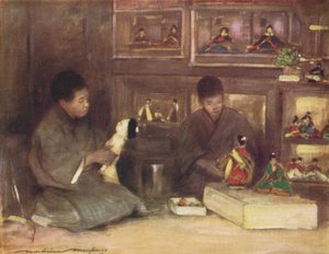 Ein Spielzeugladen von Mortimer L Menpes