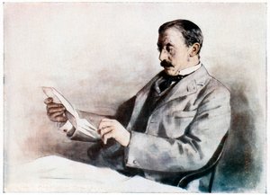 Alfred Milner, 1. Viscount Milner, britischer Staatsmann, frühes 20. Jahrhundert von Mortimer L Menpes
