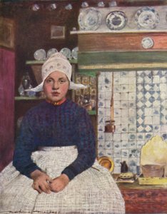 In Volendam, 1903 von Mortimer L Menpes