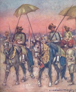 Häuptlinge des Shan-Staates, 1903 von Mortimer L Menpes