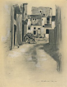 Verlassene Häuser, 1903 von Mortimer L Menpes