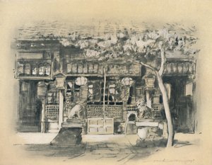 Eingang zu einem Tempel