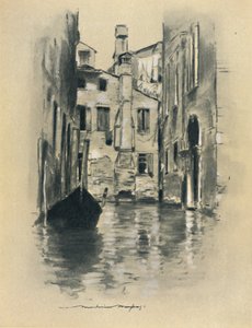 Straße in Venedig von Mortimer L Menpes