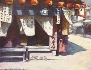 Sonne und Laternen, um 1887