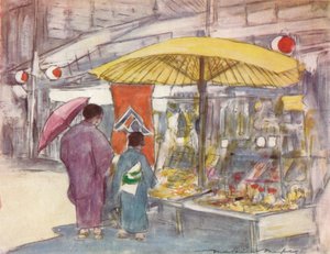 Der Stand am Brücke, ca. 1887, 1901