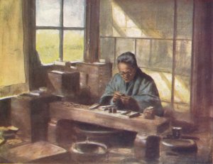 Ein Cloisonné-Arbeiter, ca. 1887, 1901