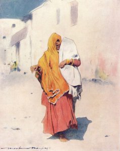 Eine einheimische Frau von Jeypore, 1905 von Mortimer Ludington Menpes