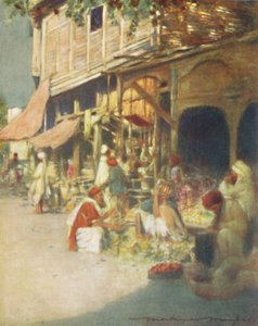 Ein Lumpenladen, 1905 von Mortimer Ludington Menpes