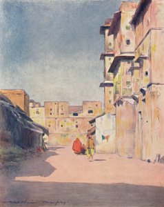 Eine Straße in Jeypore, 1905