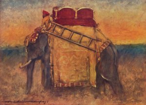 Ein Elefant aus Zentralindien
