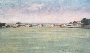 Früher Morgen an der Seine von Mortimer Ludington Menpes
