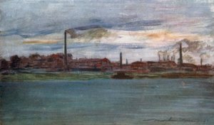 In der Nähe von Charenton von Mortimer Ludington Menpes