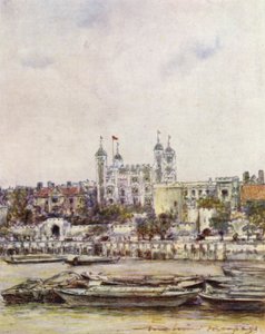 Der Turm von St. Magnus von Mortimer Ludington Menpes