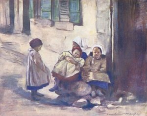 Kinder der Welt: Breton, Eine Familie von Mortimer Ludington Menpes