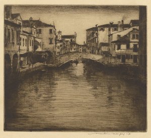 Ein Seitenkanal, Venedig