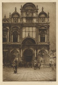 Fassade der Scuola di San Marco, Venedig