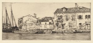 Giudecca, Venedig von Mortimer Menpes