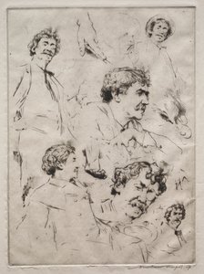 Sechs Gesichter von Whistler
