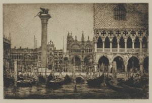 Der Markusplatz in Venedig