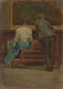 Charles Sheeler und Nina Allender, um 1906