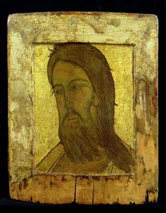 Ikone des Heiligen Johannes des Täufers, um 1500 (Goldblatt und Tempera auf Holztafel)