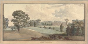 Ansicht von Erthig, Denbigshire, Wales