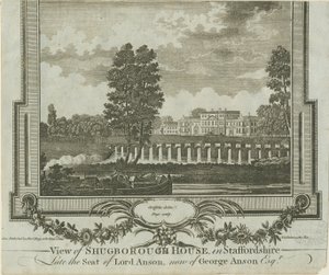 Shugborough Hall von Moses Griffiths