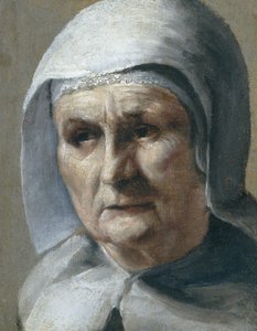 Alte Frau von Moses Ter Borch