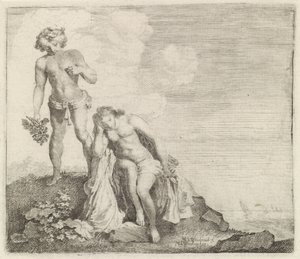 Bacchus findet Ariadne auf Naxos