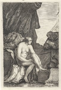 Bathseba erhält die Einladung von David