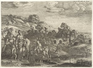 Die Vertreibung von Hagar von Moyses van Wtenbrouck